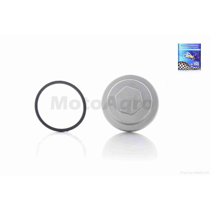 Кришка регулювання клапанів  YBR-125  +прокладка  d45