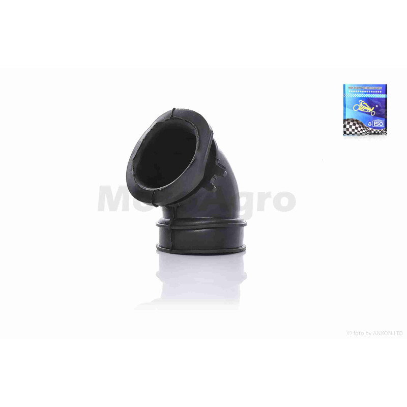 Патрубок повітряного фільтра  AD50, AG50, AG100, V100, LETS  "LIPAI"  чорний