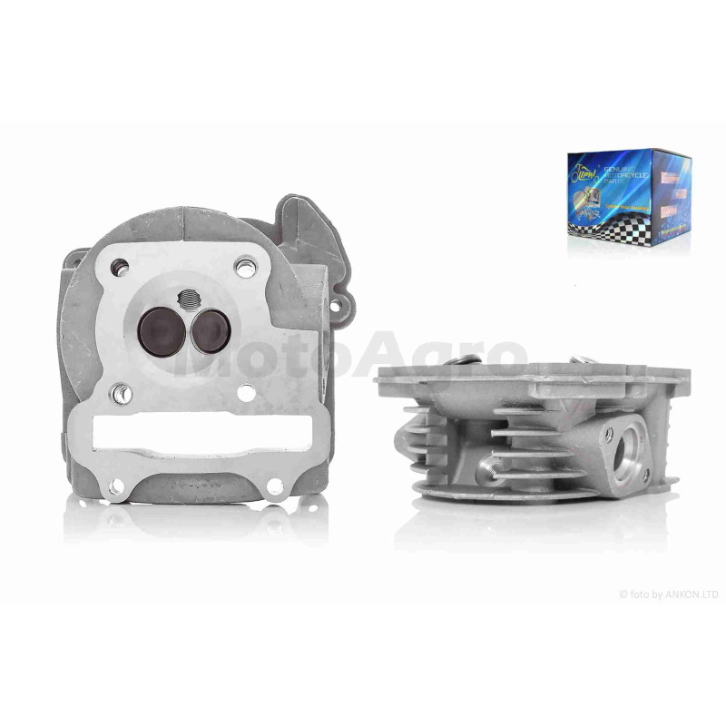 Головка циліндра  GY6 80  47mm  гола  +клапани  d16/18  "LIPAI"