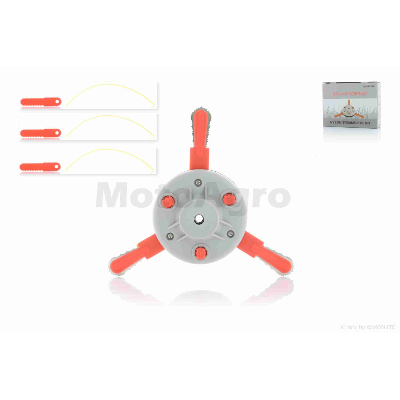 Катушка косы  "3 в 1" + леска, ножи