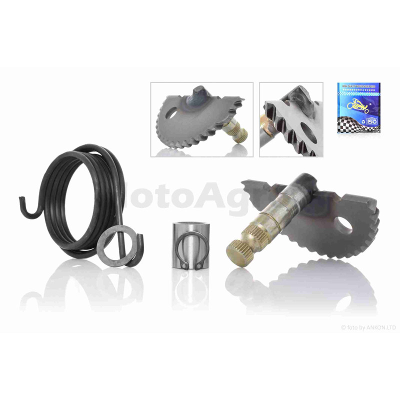 Сектор кікстартера  GY6 50  L60  +втулка, пружина, стопор  "LIPAI"