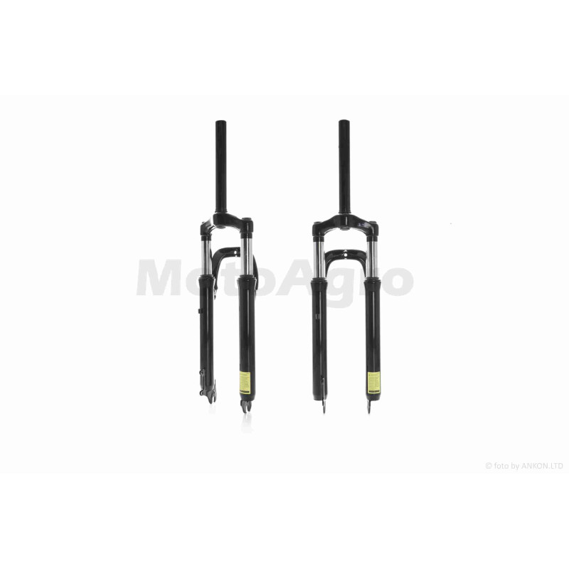 Вилка вело  26" 1-1/8"  пружинна  #QC-012