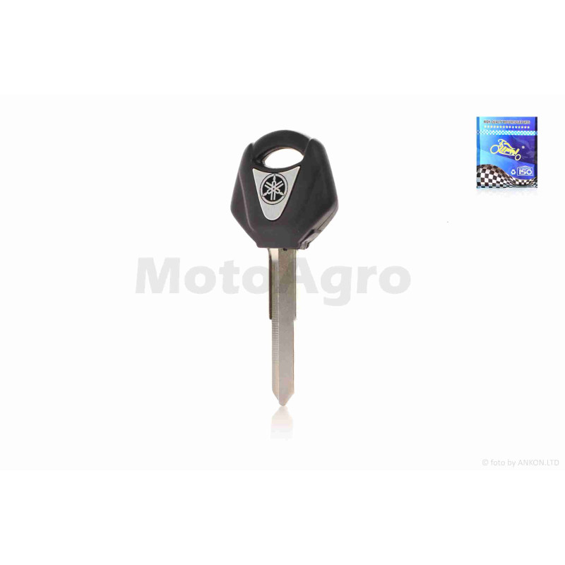 Ключ замку запалювання (заготівля) Yamaha чорний "LIPAI"