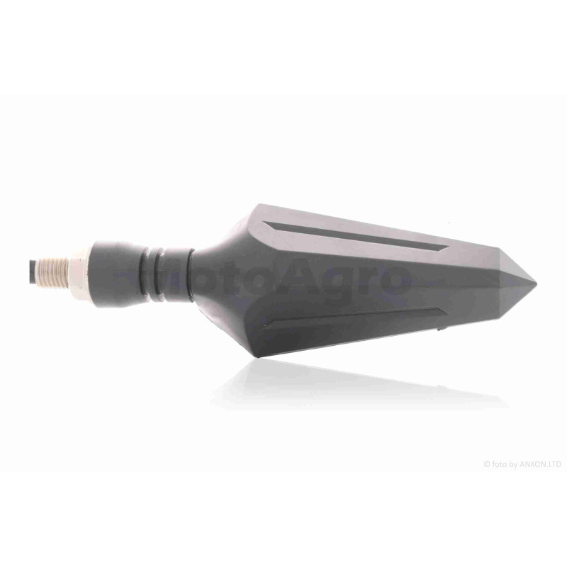 Повороти діодні  пара  блискавка, гнучка ніжка (червоні)