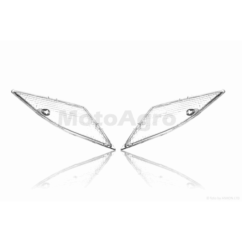 Скло поворотів  SEPIA ZZ  перед, біле