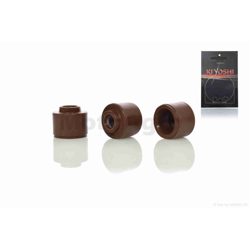 Сальники клапанів к-кт  JOG SA36J, VINO SA26J, GEAR UA06J  4T  3шт  "KIYOSHI"
