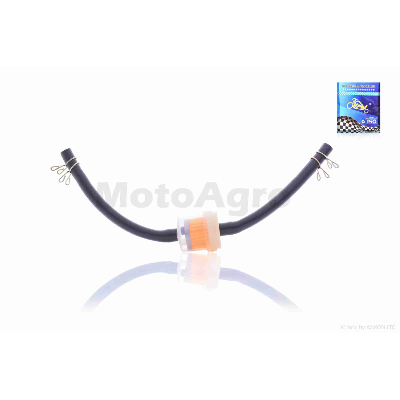 Фільтр паливний  барильце з магнітом, шланги та хомути  D-32  d-6  "LIPAI"