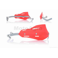 Захист рук на кермо (пара) мото 33 "FHS" (червоний)