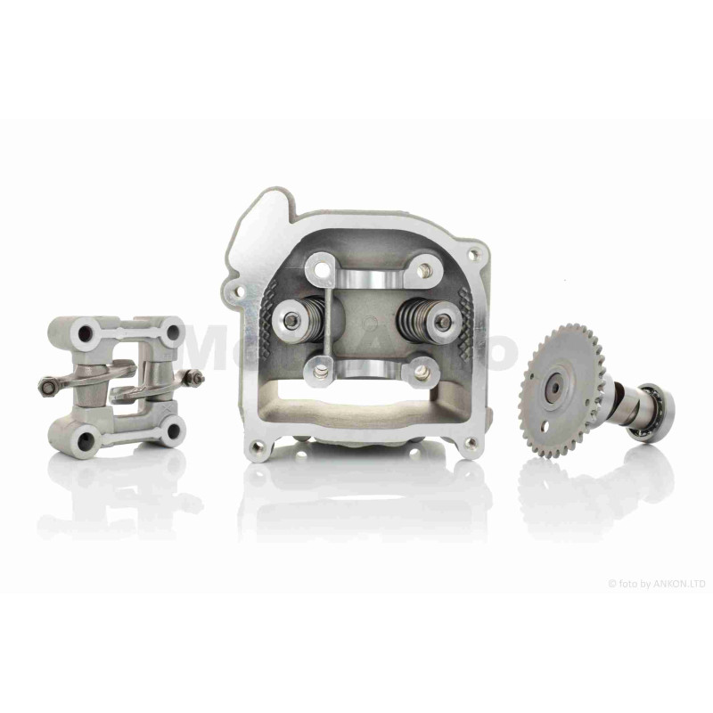 Головка циліндра  GY6 80  D47, d16/18 у зборі, без кришки  "LIPAI"