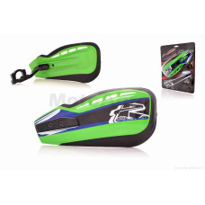 Захист рук на кермо мото R "CHENGYE" (зелений) AT-14261
