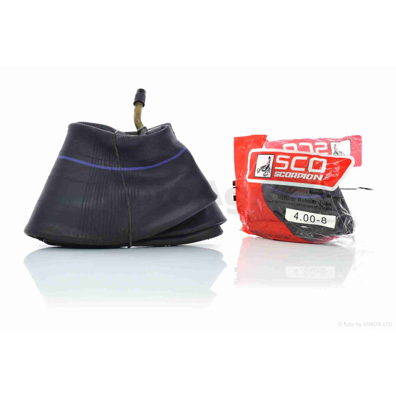 Камера  8"  4.00-8  "SCORPION"  (косий клапан)
