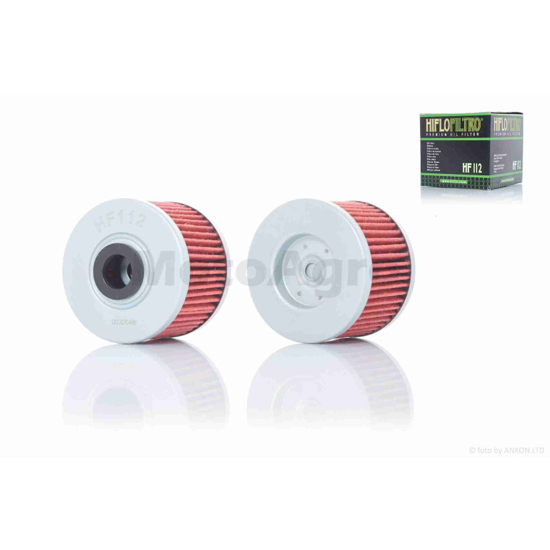 Фільтр масляний мото  HF112  D50/H38  "HIFLO"  ТАЙЛАНД