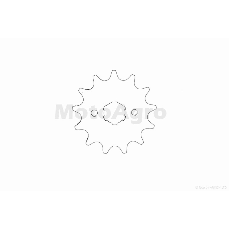 Зірка трансмісії передня  CB/CG  520-13T  вузька посадка