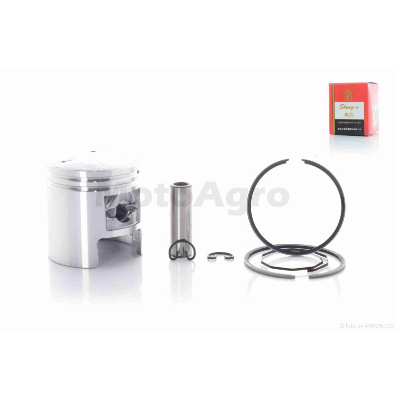 Поршень к-кт  AD50, LETS  +0.75  41.75  "SEE"  (Sheng-E, чавунні кільця) ТАЙВАНЬ