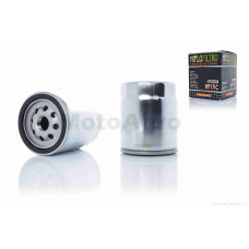 Фільтр масляний мото HF171С D76/H92 хром "HIFLO" ТАЙЛАНД AT-4261