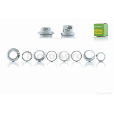 Рульова колонка на велосипед різьбова хром "KENLI"