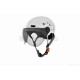 Шолом відкритий підлітковий  "DAVID"  (#315F, білий, M-XL, ABS)