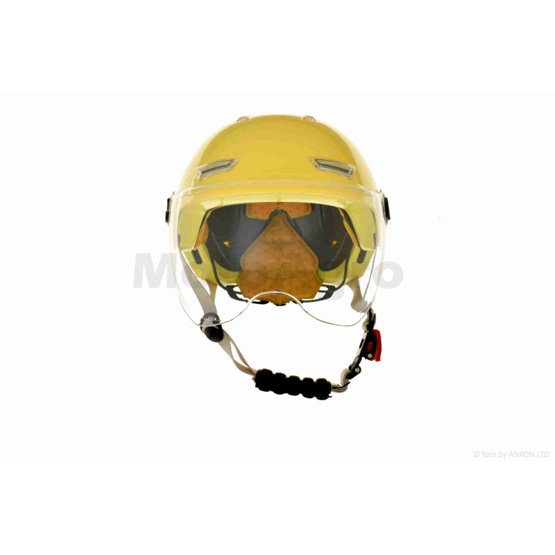 Шлем каска  "DAVID"  (#D316, желтый, S-M ABS)