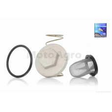 Кришка зливу олії (пробка) CB125/150 +фільтр масляний "LIPAI" (матова)