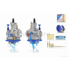 Карбюратор PWK34 ручной подсос +патрубок жиклеры игла "KEIHIN" (реплика)