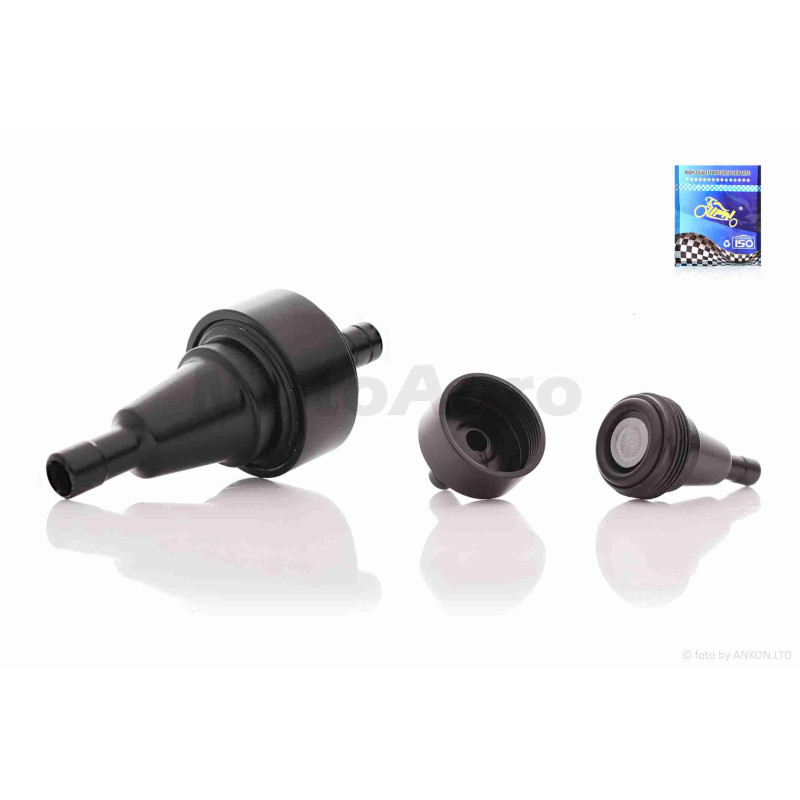 Фільтр паливний  CNC  d6, D24, розбірний  (чорний)