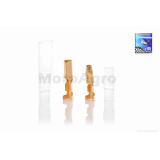 Клеми ножові з ізоляцією (пара) круглі 4mm "LIPAI"