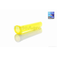 Вставка ручки газа на мопед альфа на мопед дельта "LIPAI" (желтая)