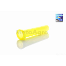 Вставка ручки газу на мопед дельта "LIPAI" (жовта)