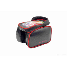 Сумка на велосипед для телефону на раму червона "B-SOUL" BAO-003