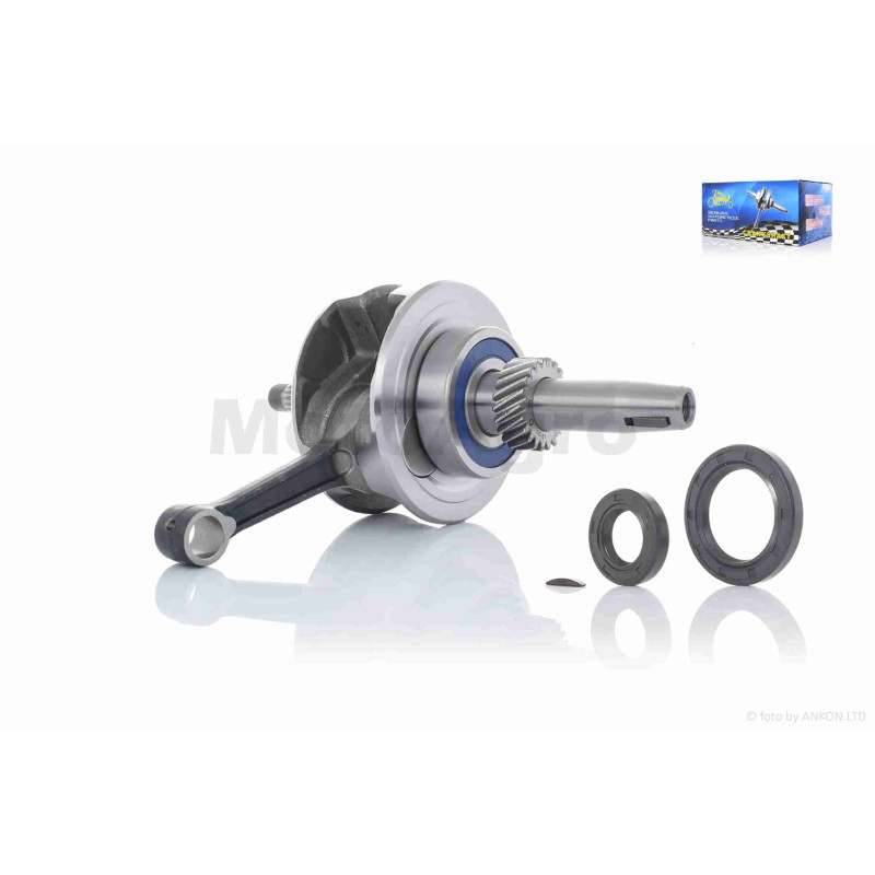 Колінвал  CG125 156/157FMI, CG150 162FMJ/162FMK  p-15, L-230  #PRO  "LIPAI"