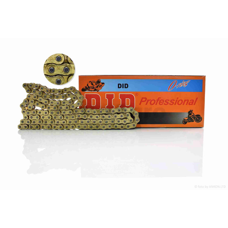 Ланцюг трансмісії  428HV-128L  сальниковий, GOLD  "DID"