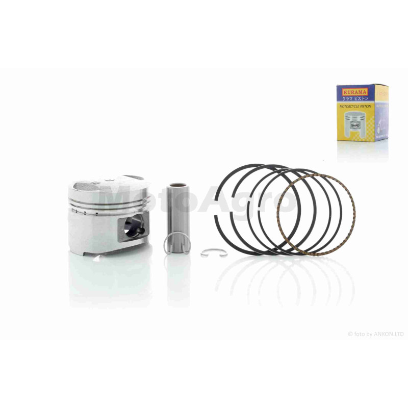 Поршень к-кт SPACY125, CH125 +0.50 52.90, p-15 "KURAMA"