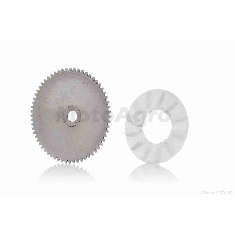 Щока варіатора зовнішня  GY6 50  +крильчатка