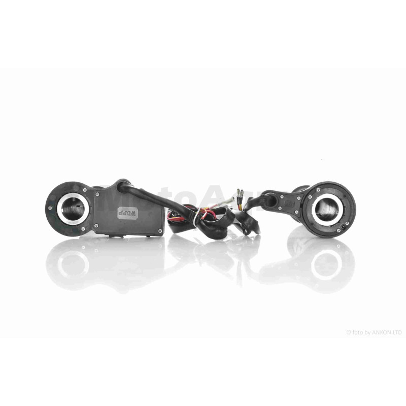 Грипси (ручки керма)  універсальні, з підігрівом  #60  (2 режими 50/70C, USB, адаптери троса)