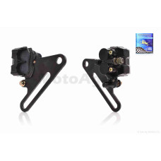 Супорт гальмівний TTR задній двопоршневий "LIPAI" (чорний)