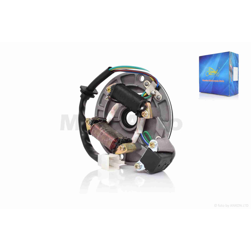 Генератор (статор)  1P52FMI  KAYO 125, TTR125  1+1, 5 проводів  "LIPAI"