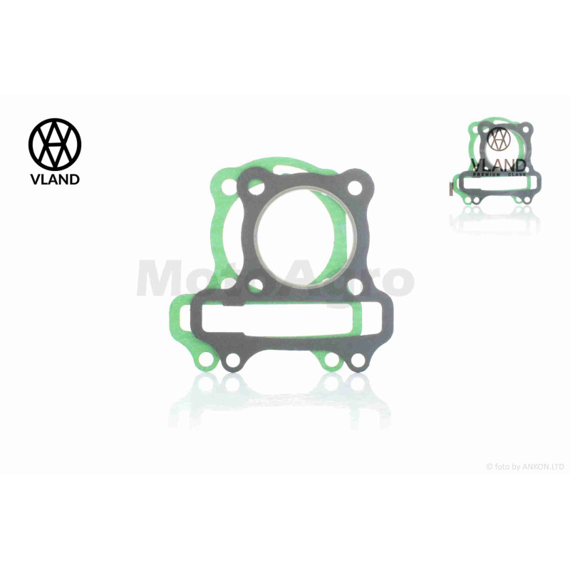 Прокладки циліндра к-кт  GY6 80  47mm  (безазбест, пара)  "VLAND"
