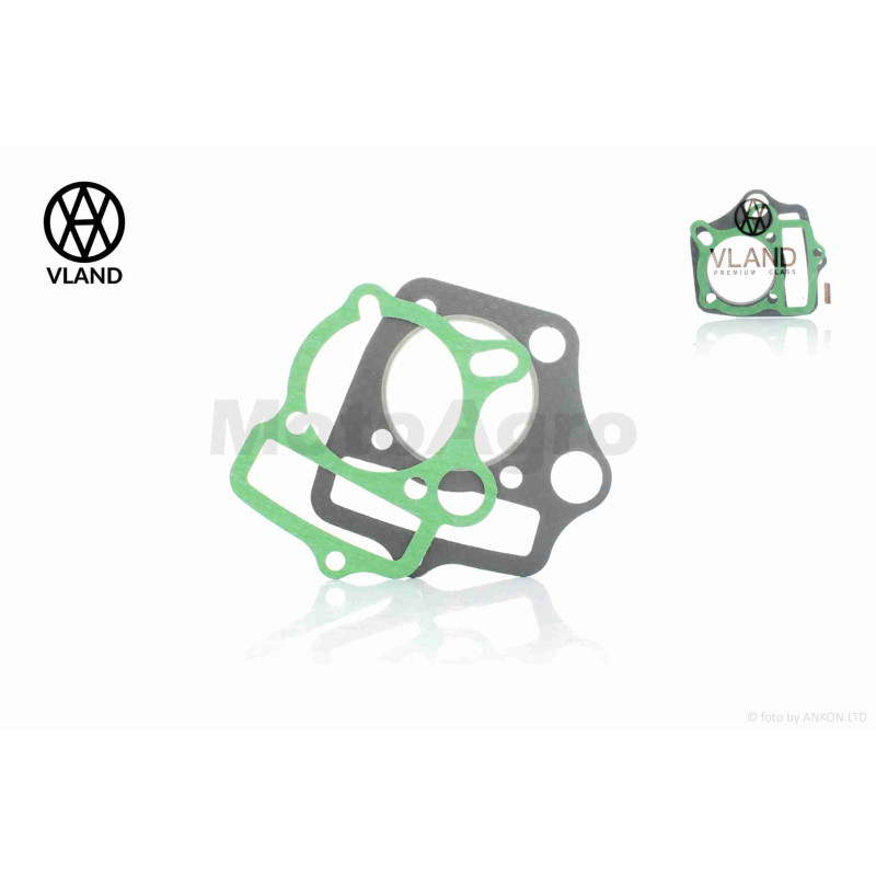 Прокладки циліндра к-кт  Delta 110, Active 110  52.4mm  (безазбест, пара)  "VLAND"