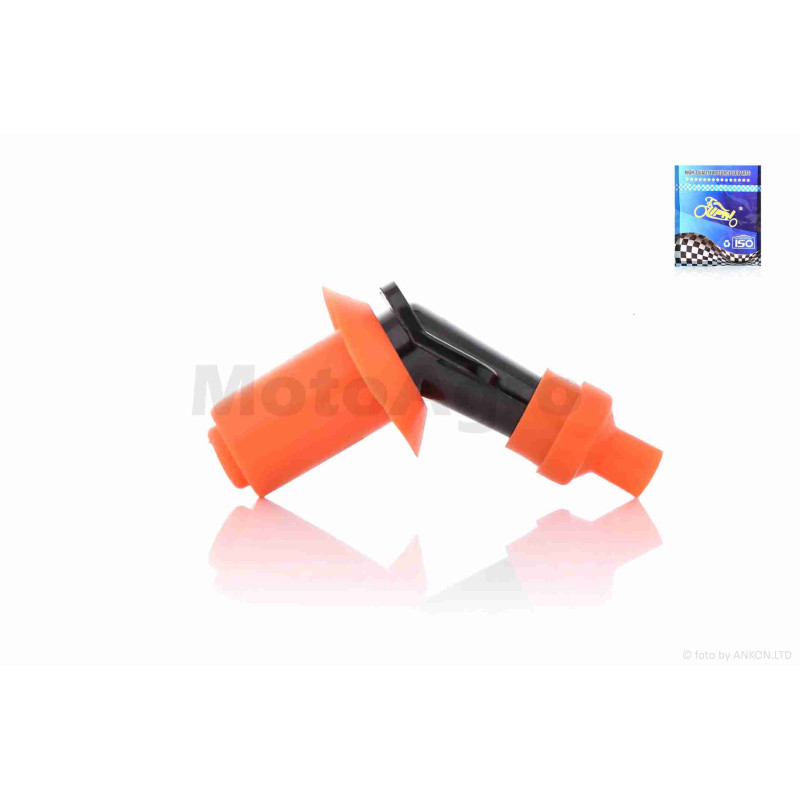 Свічник  4T скутери  кут 135, зі спідницею  "LIPAI"  (помаранчевий)
