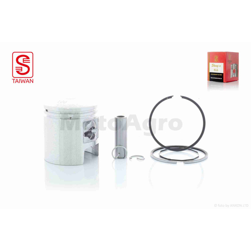 Поршень к-кт  TB50 (2T ланцюг), CARNA, SHOOT, LIDO (CP50)  +1.00  42.00  "SEE"  (Sheng-E) ТАЙВАНЬ