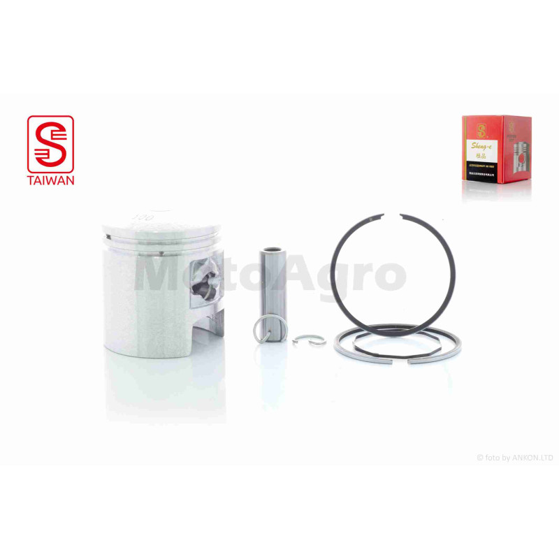 Поршень к-кт  TB50 (2T ланцюг), CARNA, SHOOT, LIDO (CP50)  +0.75  41.75  "SEE"  (Sheng-E) ТАЙВАНЬ