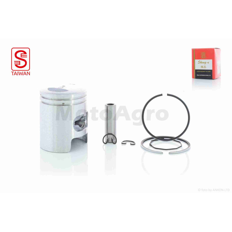 Поршень к-кт  LEAD SS, NH50  +0.75  40.75  "SEE"  (Sheng-E, чавунні кільця) ТАЙВАНЬ