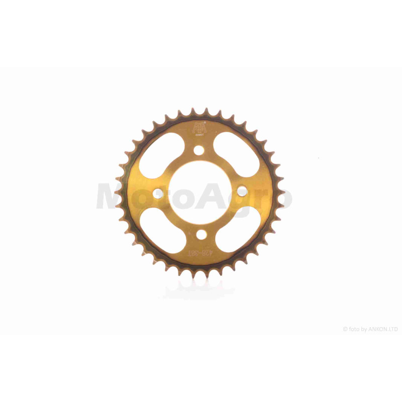 Зірка трансмісії задня  4-78/55, d58  428-38T  JD125  "KDMOT"