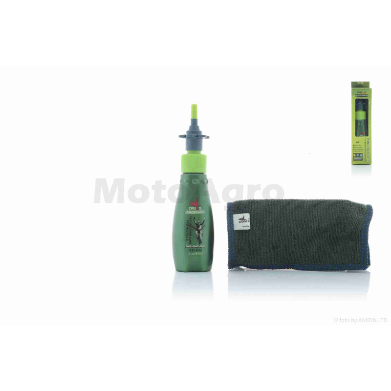 Змащення ланцюга вело  60ml  +мікрофібра  "CYLION"  #YOU-008