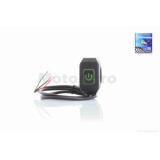 Блок кнопок керма на TTR мотоцикл 125 на квадроцикл A T V пуск "LIPAI" (зелена кнопка)