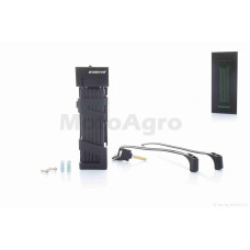 Замок протиугінний пластиновий L1000 два ключі кріплення на раму "JINJIAN" SUO-018