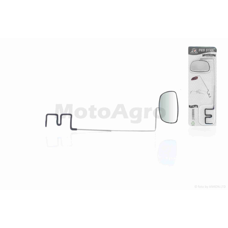 Дзеркало вело опукле, кріплення до окулярів  #JZ-008