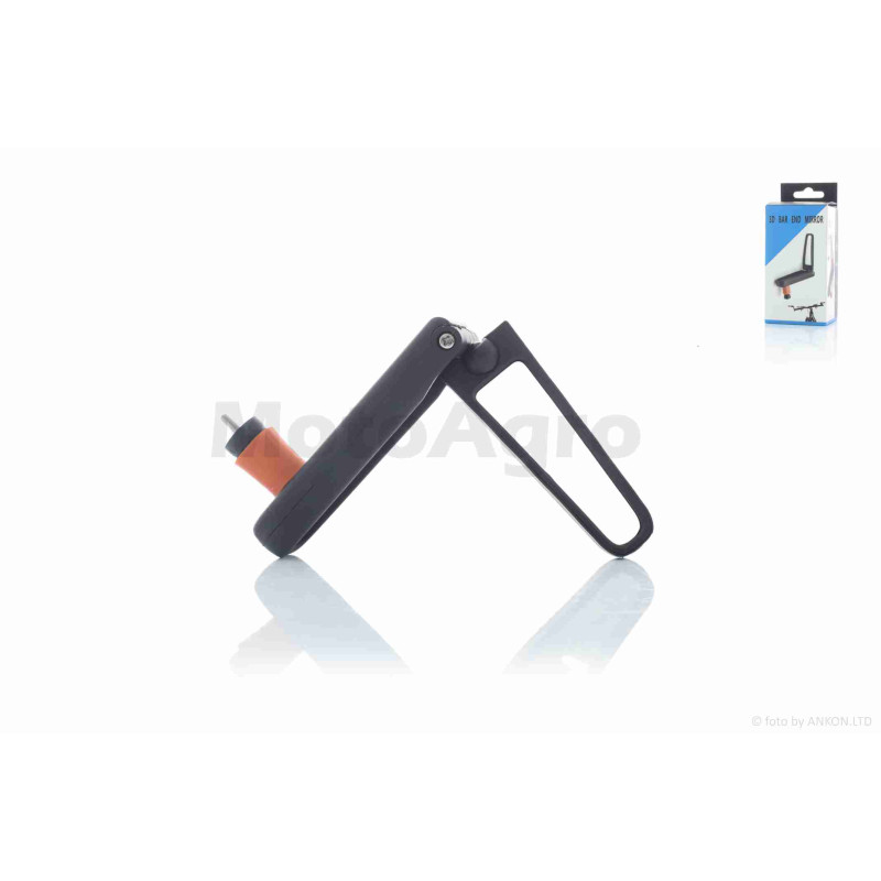 Дзеркало вело опукле, кріплення в торець керма  #JZ-009