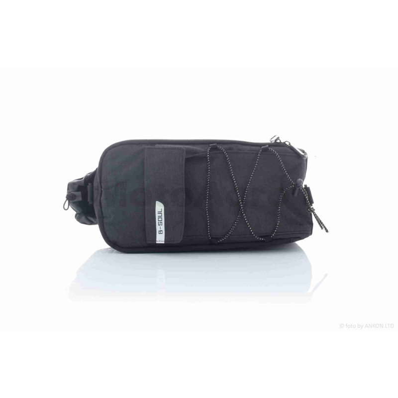 Сумка вело на раму з плечовою лямкою, термо, кишеня для фляги  #BAO-037  "B-SOUL"