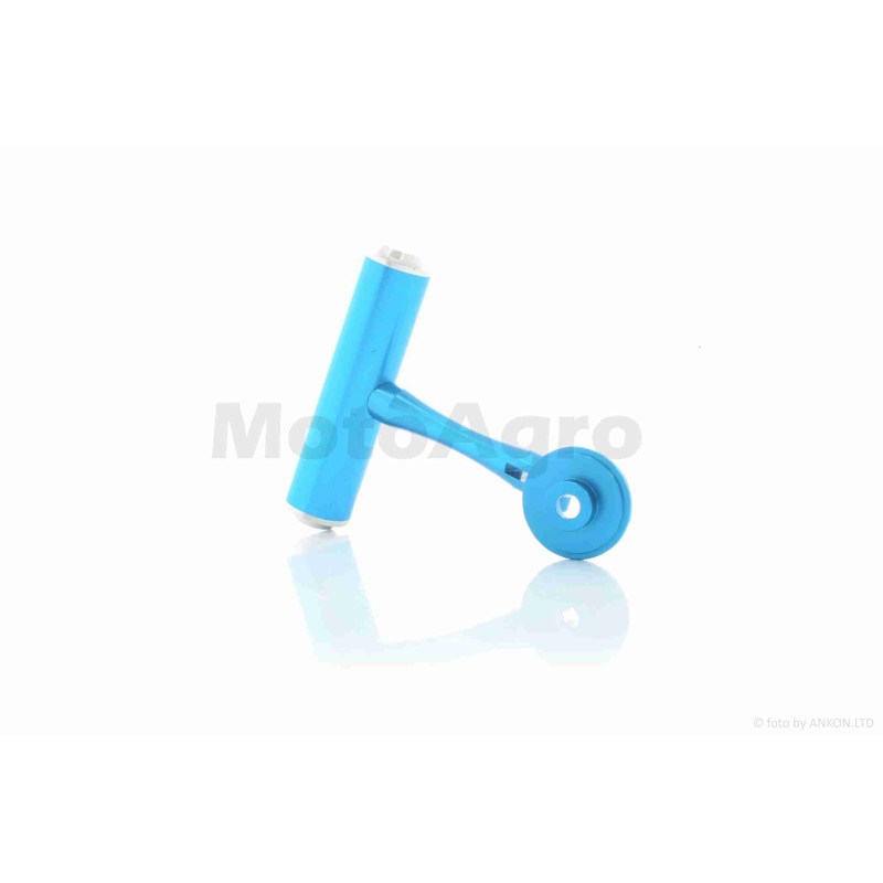 Стійка на кермо для навісного обладнання, кріплення до виносу, синя  #YSJ-003